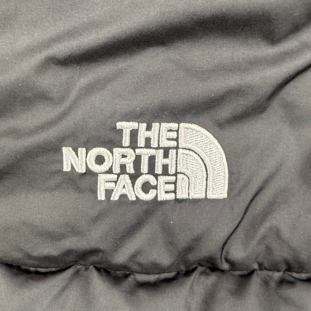 The North Face Jacket Mens Large Black 550 Goose Down Puffer Insulated Full Zip - Picture 4 of 14
